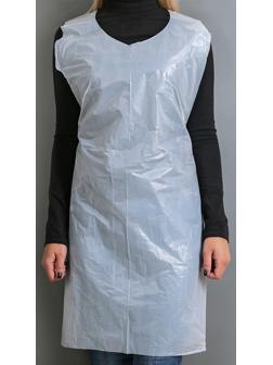 Фартуки полиэтиленовые одноразовые ПНД, размер M, 70х108 см, упаковка 100 шт