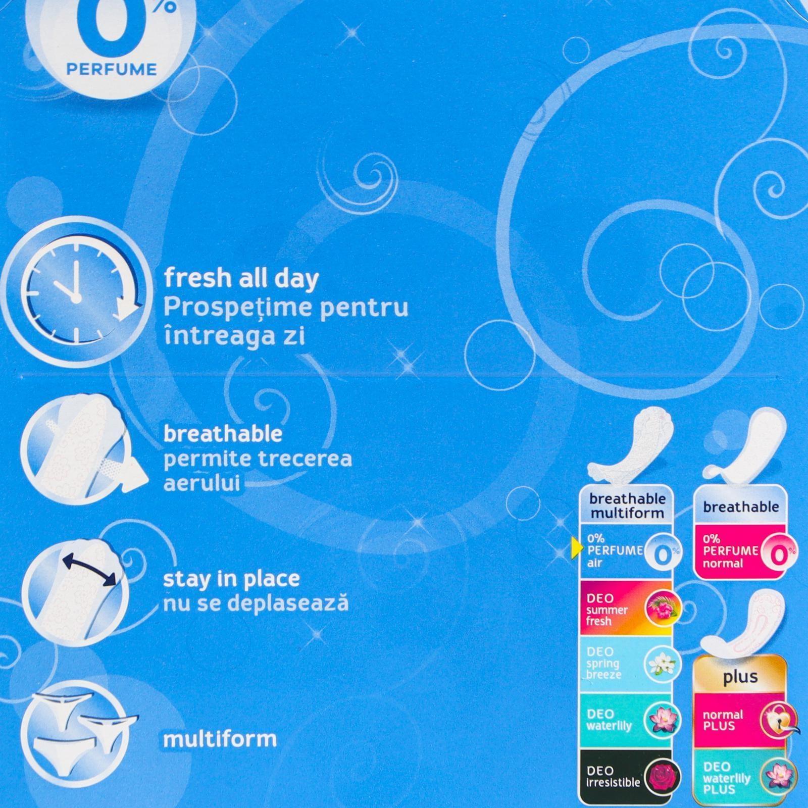 Ежедневные прокладки Discreet Air Multiform, 60 шт.