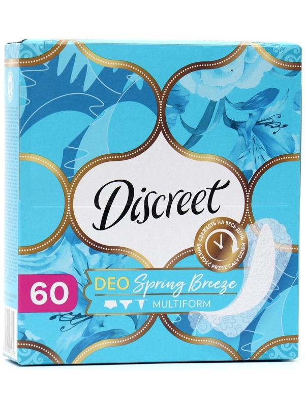 Ежедневные прокладки Discreet Deo Spring Breeze Multiform, 60 шт.