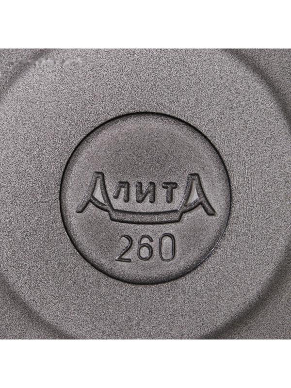 Сковорода Wok, d=26 см, съёмная ручка, антипригарное покрытие, цвет чёрный