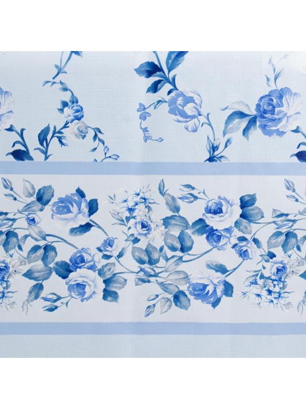 Скатерть на нетканой основе многоразовая с бейкой «Цветы», 155×130 см, цвет МИКС