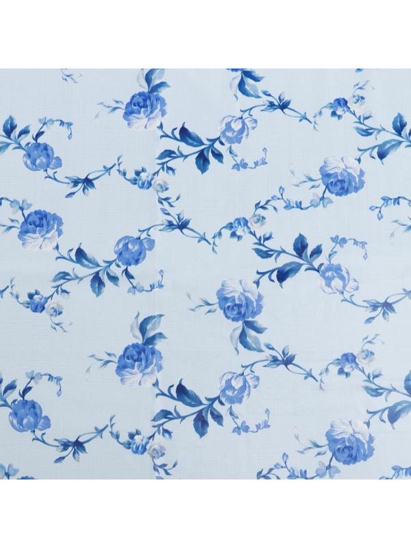 Скатерть на нетканой основе многоразовая с бейкой «Цветы», 155×130 см, цвет МИКС