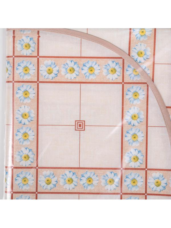 Скатерть на нетканой основе многоразовая с бейкой «Цветы», 155×130 см, цвет МИКС