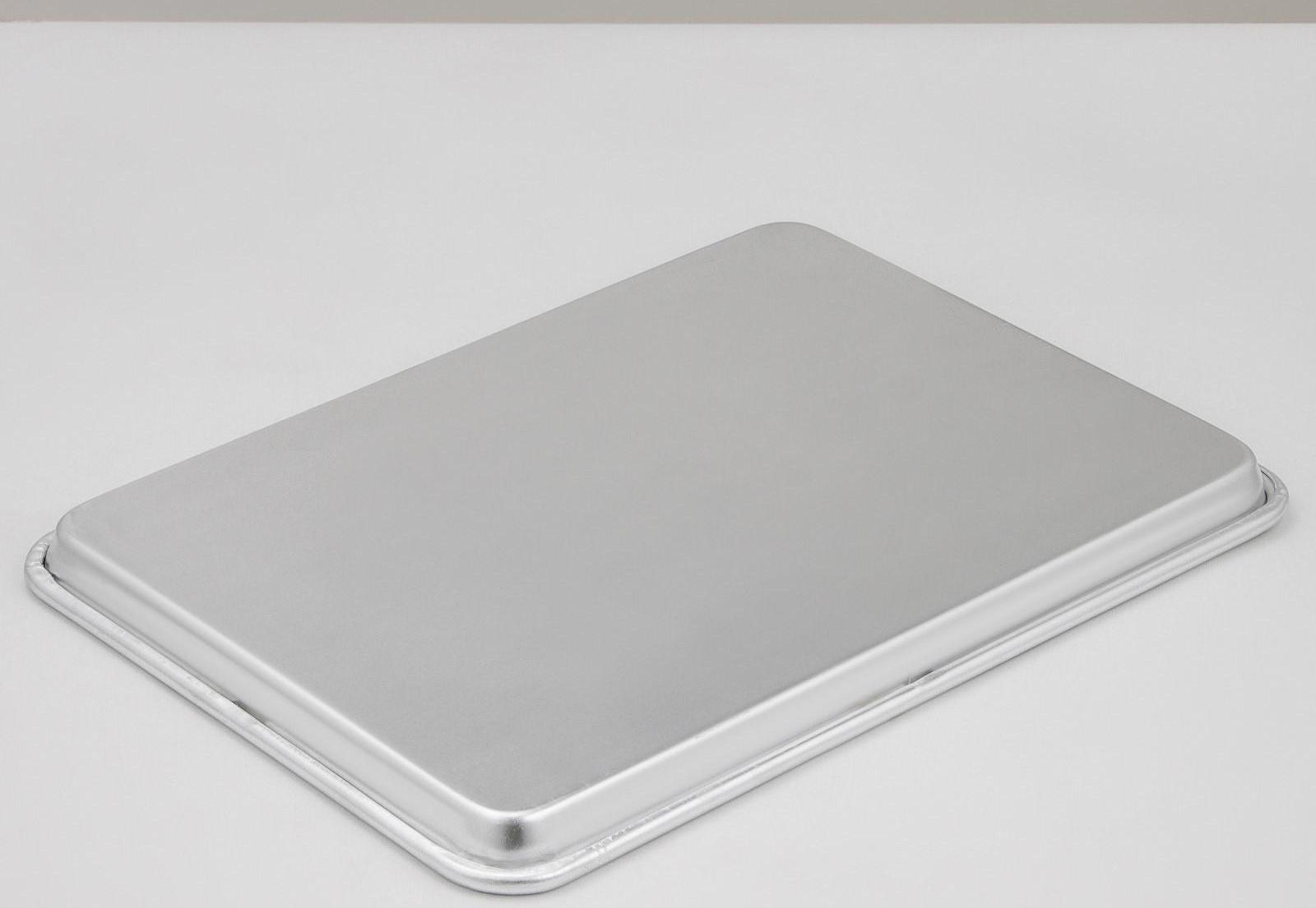 Противень «Американский», 45×32 см, цвет серебряный