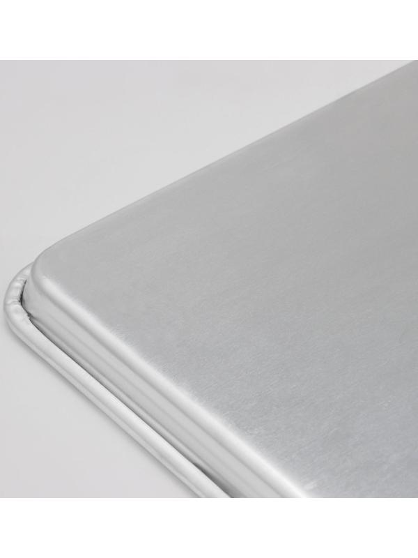 Противень «Американский», 45×32 см, цвет серебряный