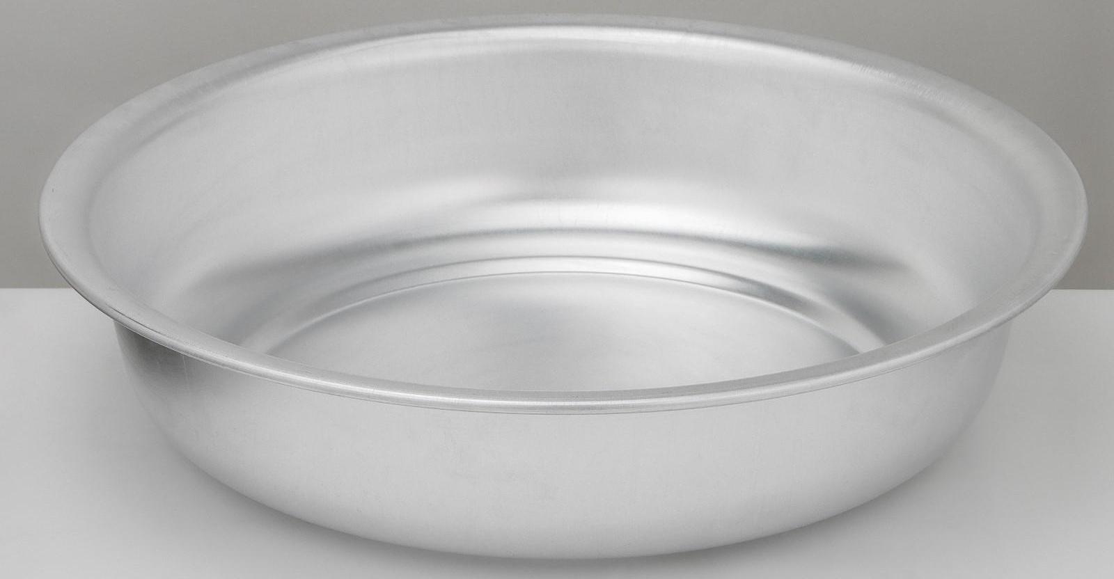 Таз, 16 л, d=45 см, цвет хромированный