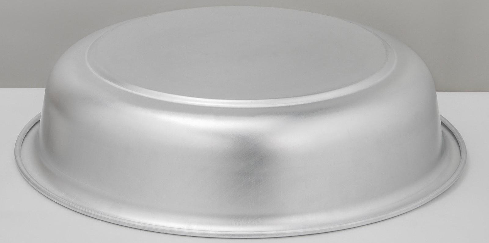 Таз, 16 л, d=45 см, цвет хромированный