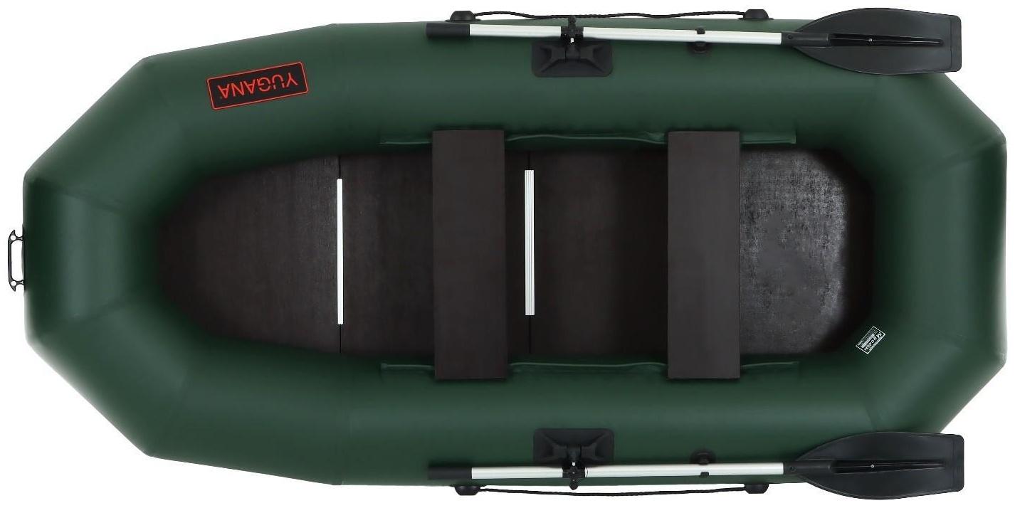 Лодка YUGANA Н 270 С, слань, цвет олива