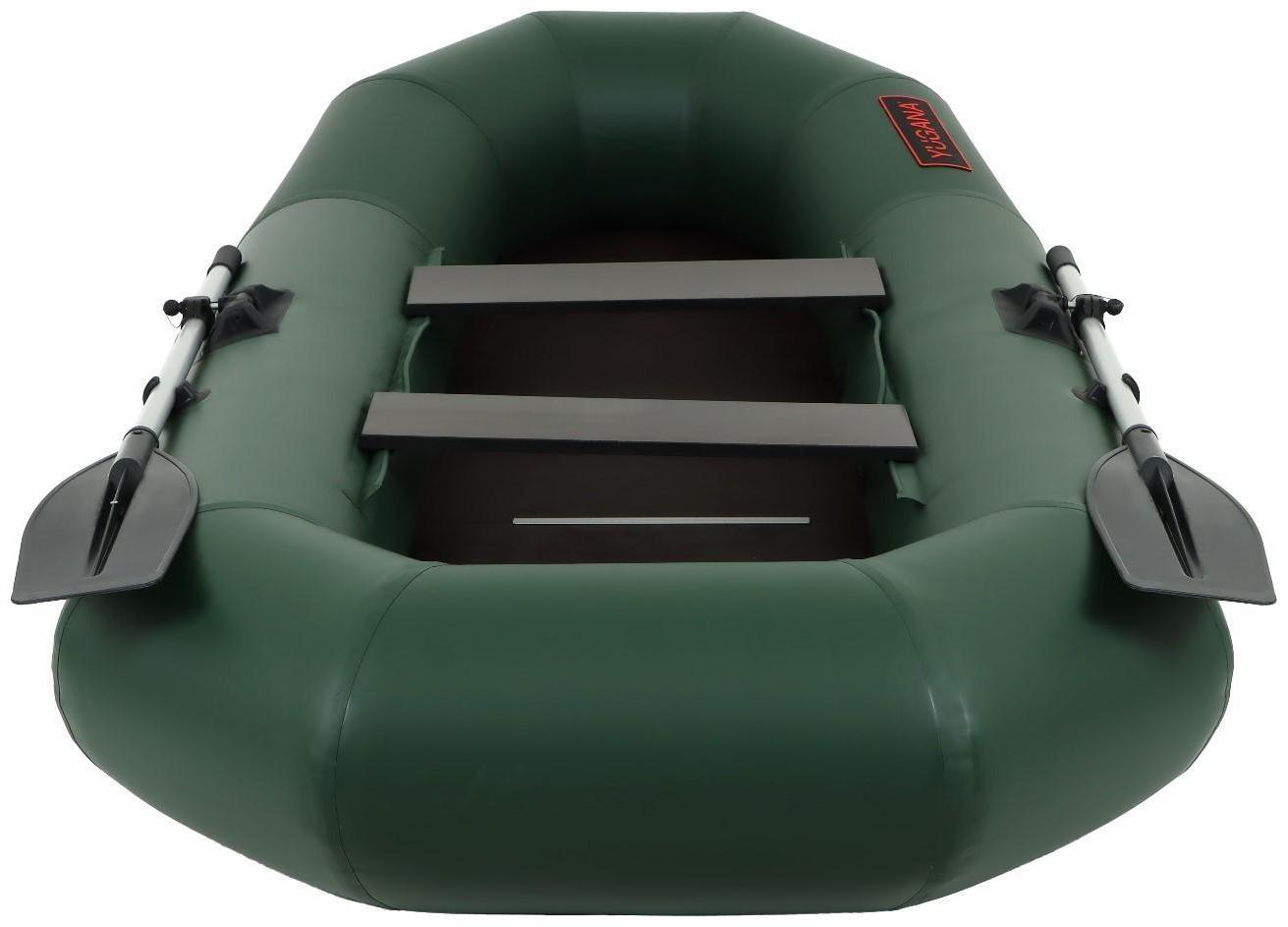 Лодка YUGANA Н 270 С, слань, цвет олива