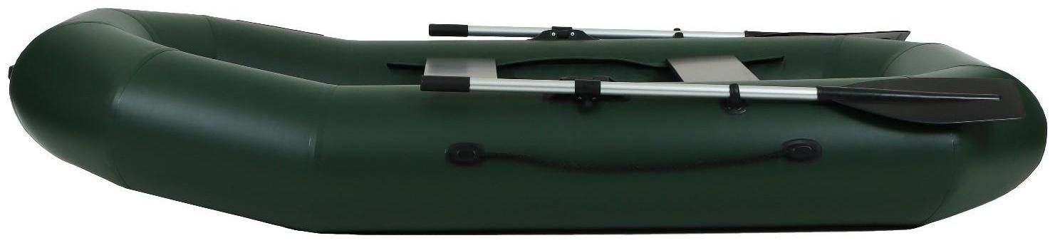 Лодка YUGANA Н 270 С, слань, цвет олива