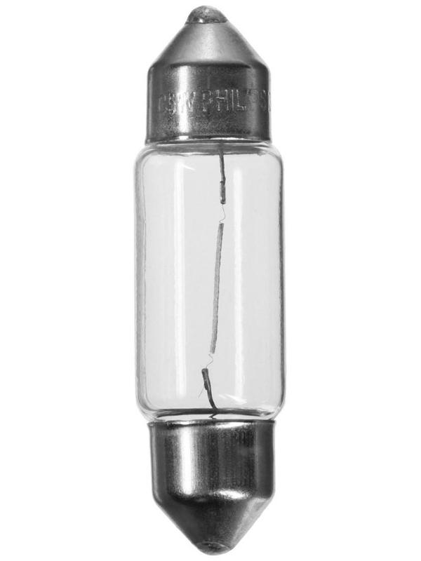 Лампа автомобильная Philips, C5W, 24 В, 5 Вт, 13844CP