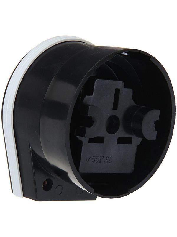 Разъём TDM РШ-ВШ, 32 А, 250 В, открытой установки, черный