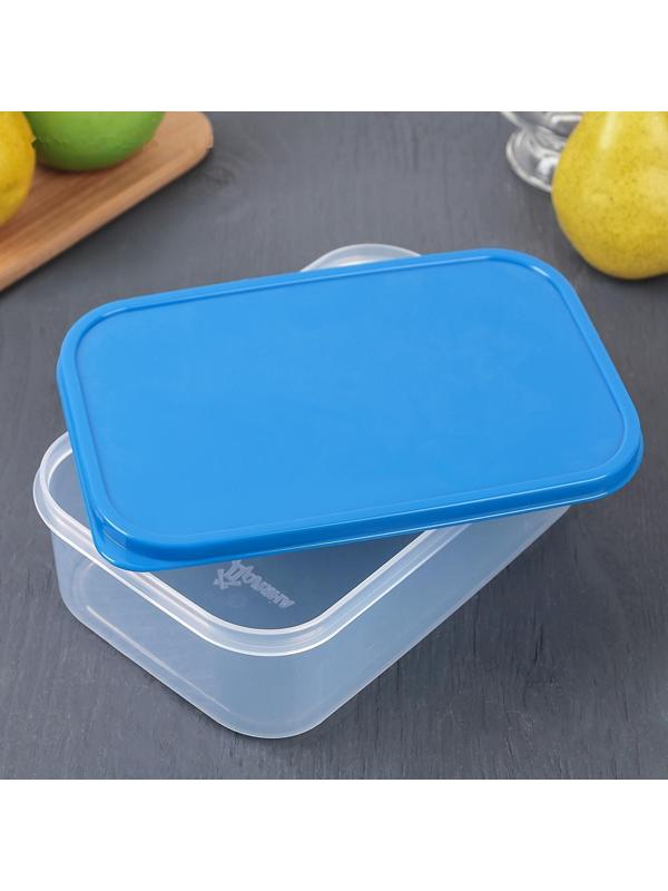 Контейнер Доляна 1,2 л, цвет синий