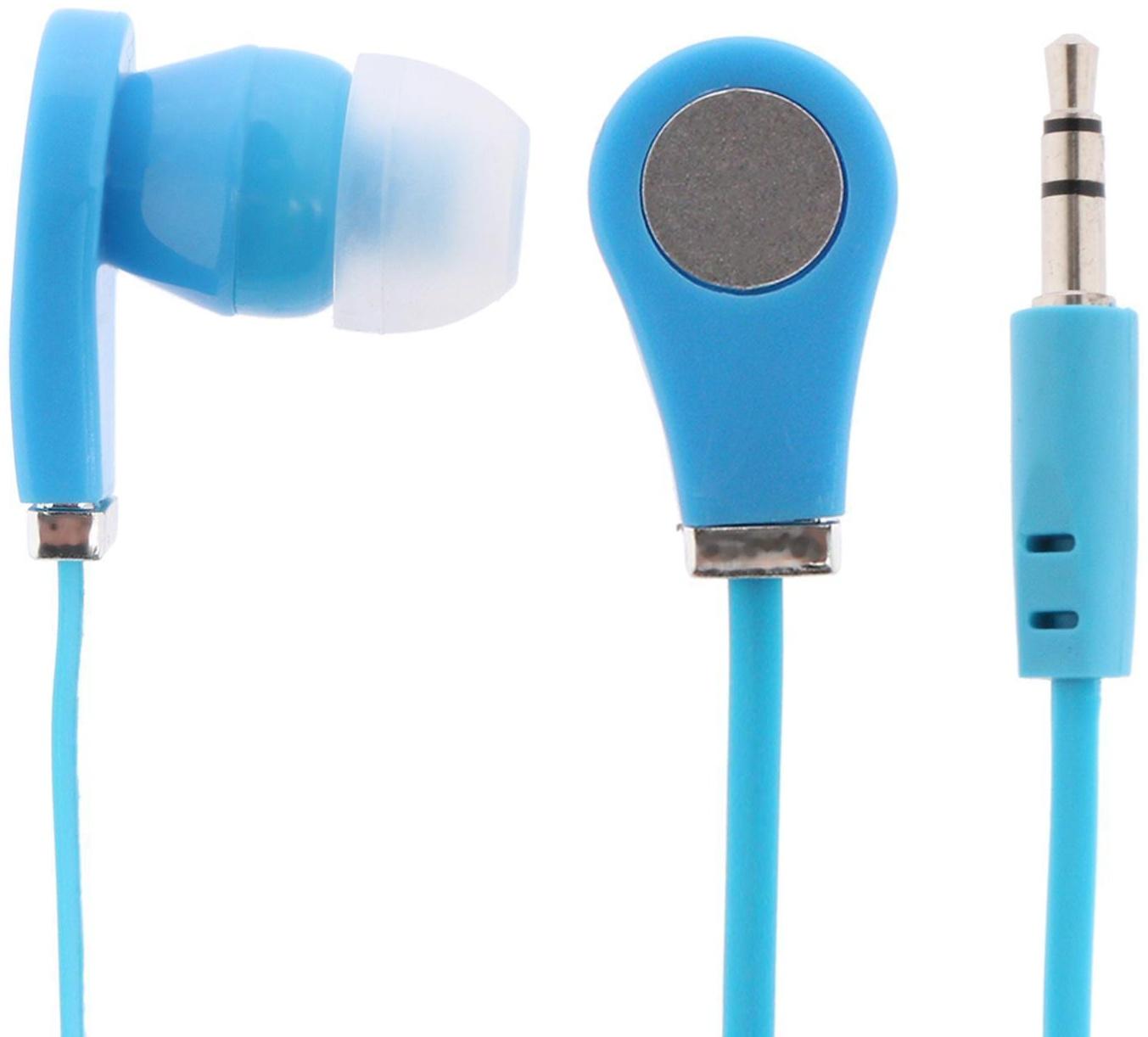 Наушники LuazON W-24, вакуумные, МИКС