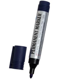 Маркер перманентный, 4.0 мм, синий, CALLIGRATA 1110