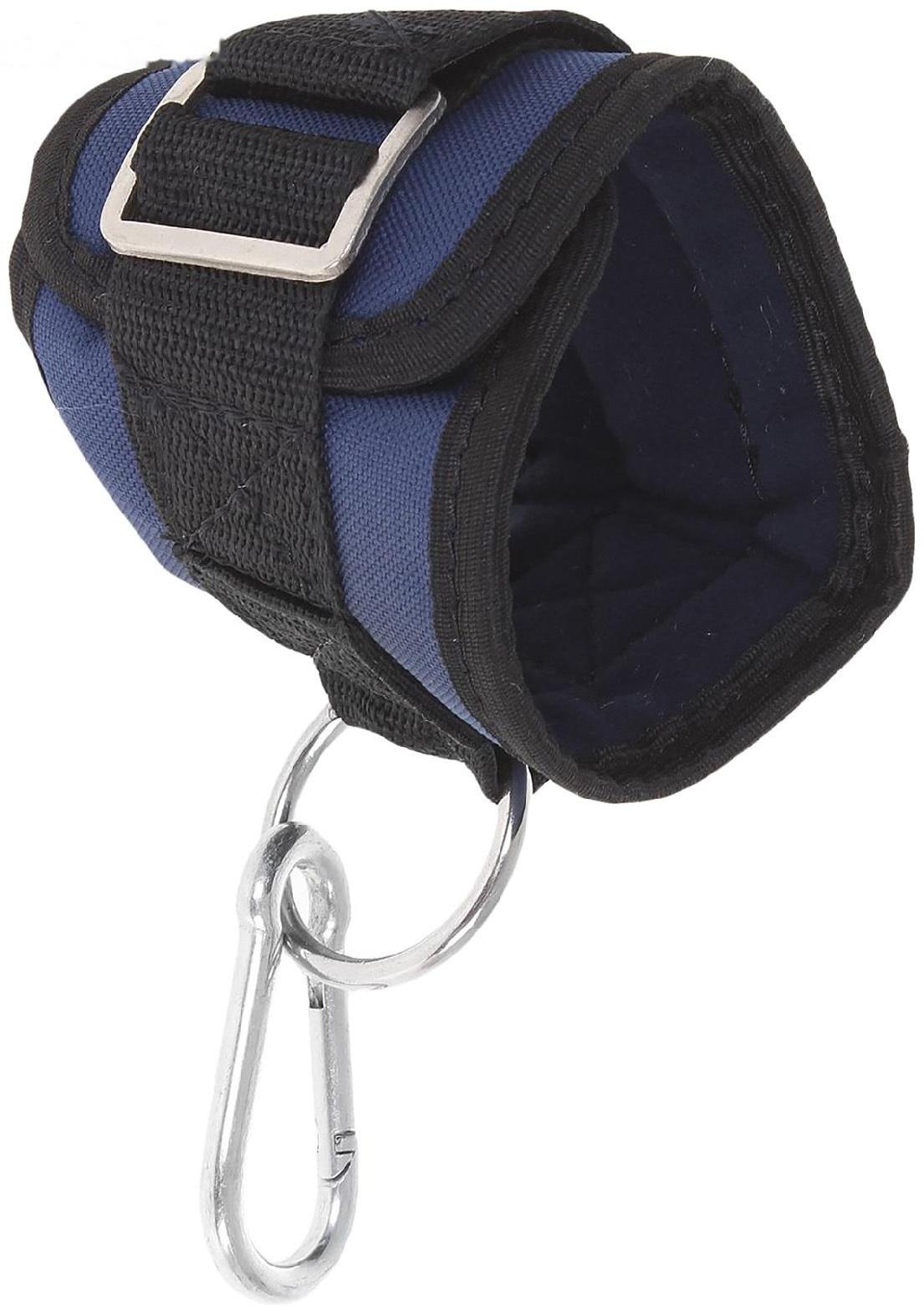 Манжета для тяги на тренажере с карабином, для ног МИКС