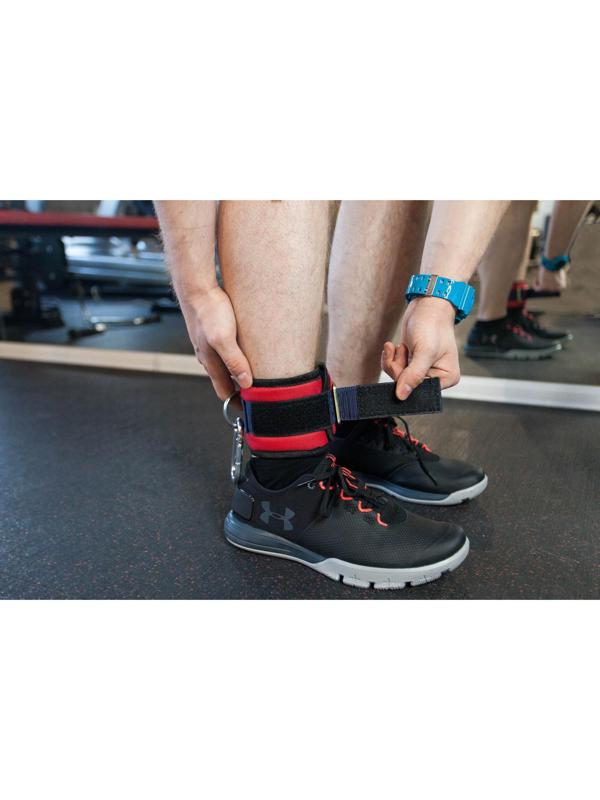 Манжета для тяги на тренажере с карабином, для ног МИКС