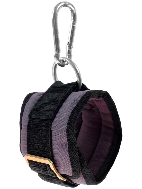 Манжета для тяги на тренажере с карабином, для ног МИКС