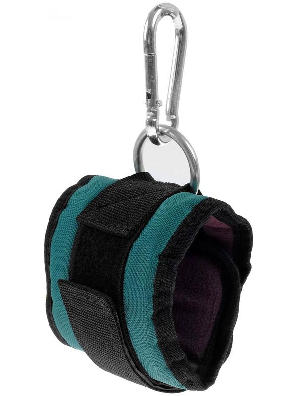 Манжета для тяги на тренажере с карабином, для ног МИКС