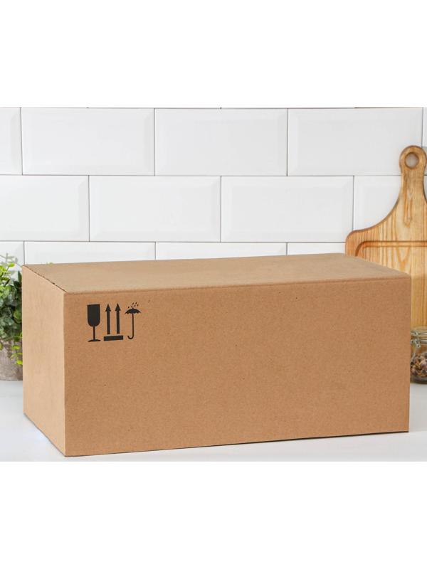 Набор кастрюль «Маки сибирские», 2 предмета: 4 л, 5,5 л, эмалированные крышки, индукция, цвет белый