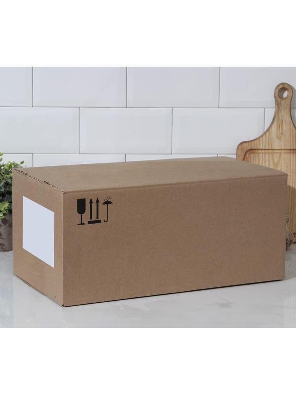 Набор кастрюль «Сочная вишня», 2 предмета: 4/5,5 л, эмалированные крышки, индукция, цвет белый