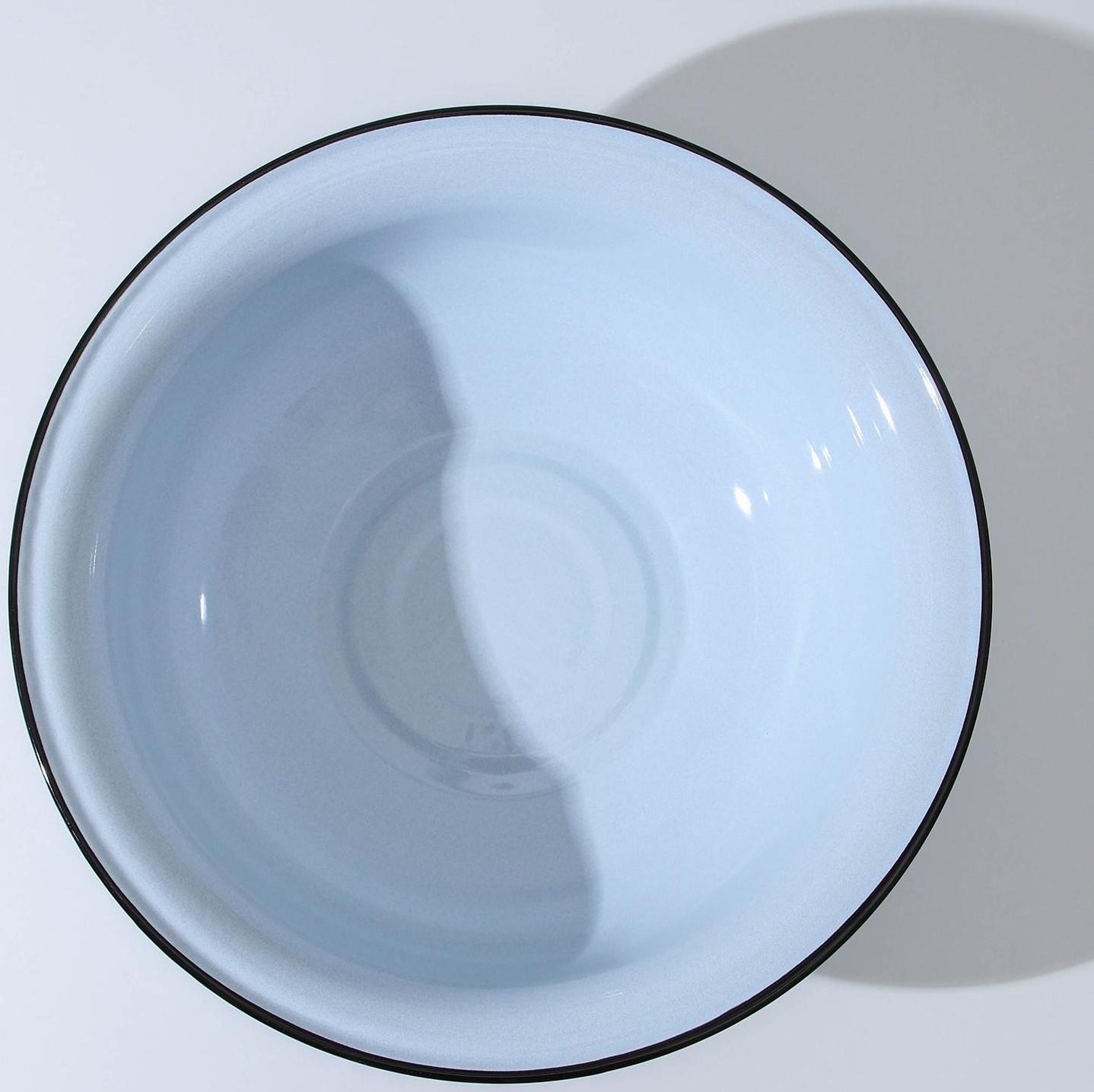 Таз, 16 л, 49×15 см, индукция, цвет голубой