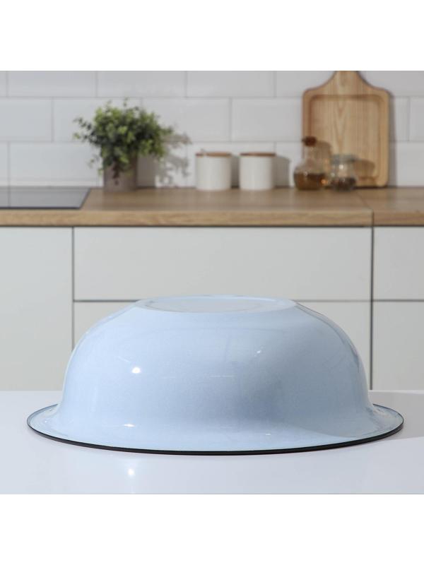 Таз, 16 л, 49×15 см, индукция, цвет голубой