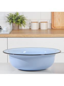 Таз, 7 л, 39×12 см, индукция, цвет голубой