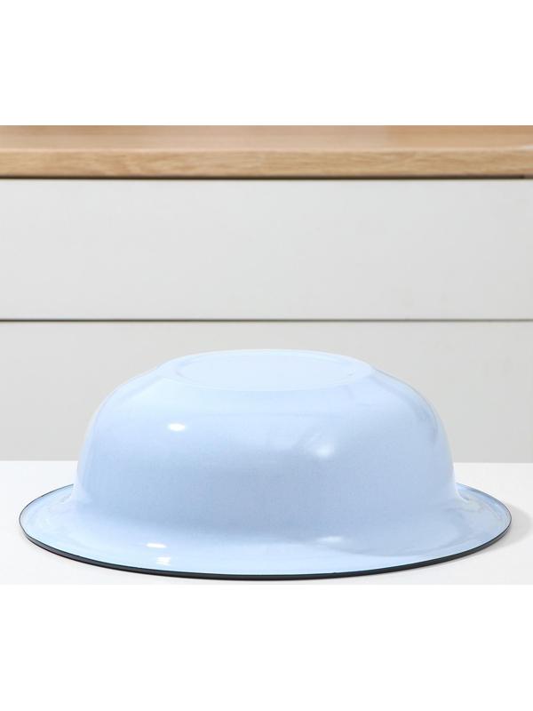 Таз, 7 л, 39×12 см, индукция, цвет голубой