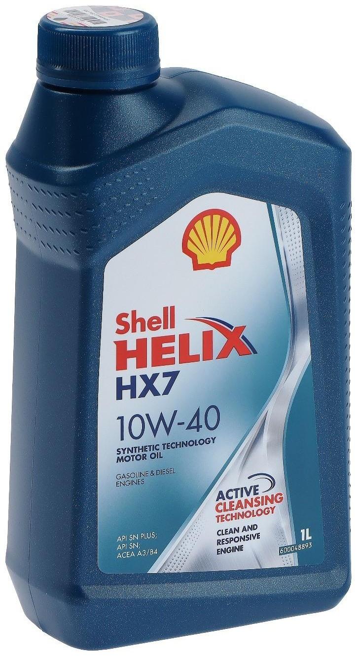Масло моторное Shell Hellix Diesel HX7 10W-40, A3/B3/B4,  п/с, 1 л 550040312