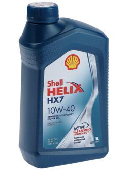 Масло моторное Shell Hellix Diesel HX7 10W-40, A3/B3/B4,  п/с, 1 л 550040312