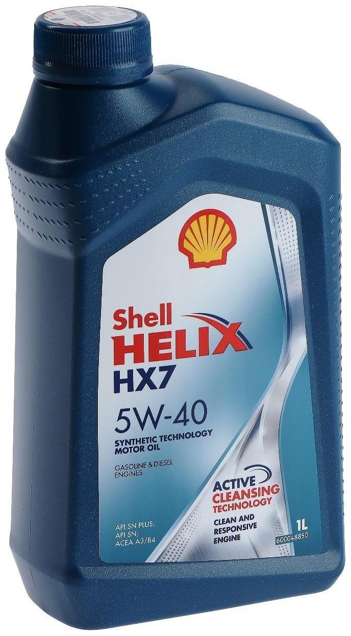 Масло моторное Shell Helix HX7 5W-40, п/с, 1 л 550040340