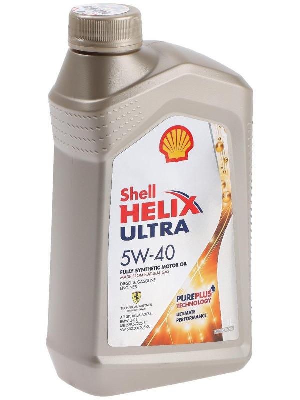 Масло моторное Shell Helix Ultra 5W-40, 1 л 550040754