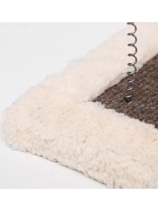 Игрушка для кошек с 3 дразнилками и когтеточкой, 27 х 15,5 х 25 см  микс цветов