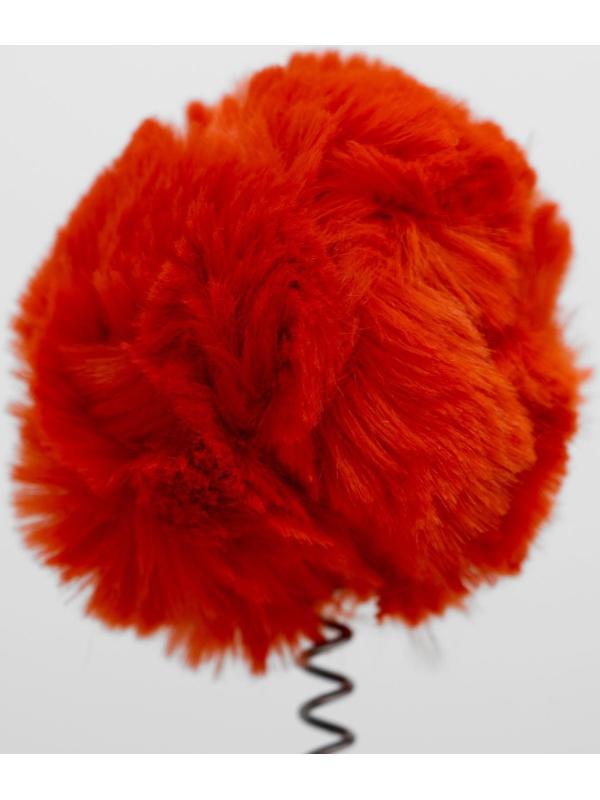 Игрушка для кошек с 3 дразнилками и когтеточкой, 27 х 15,5 х 25 см  микс цветов