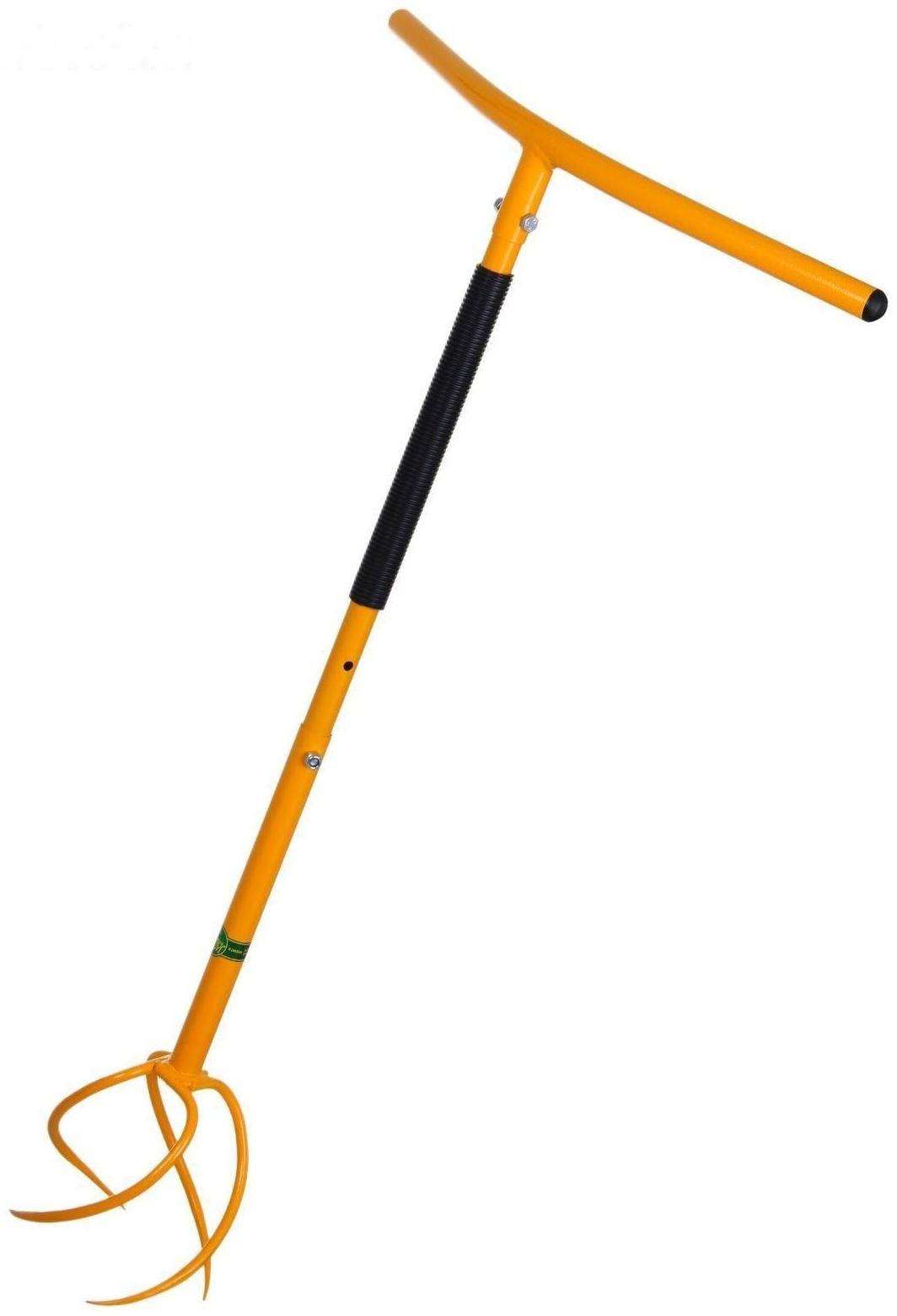 Культиватор, 60 × 19,5 см, металлический черенок, TORNADICA