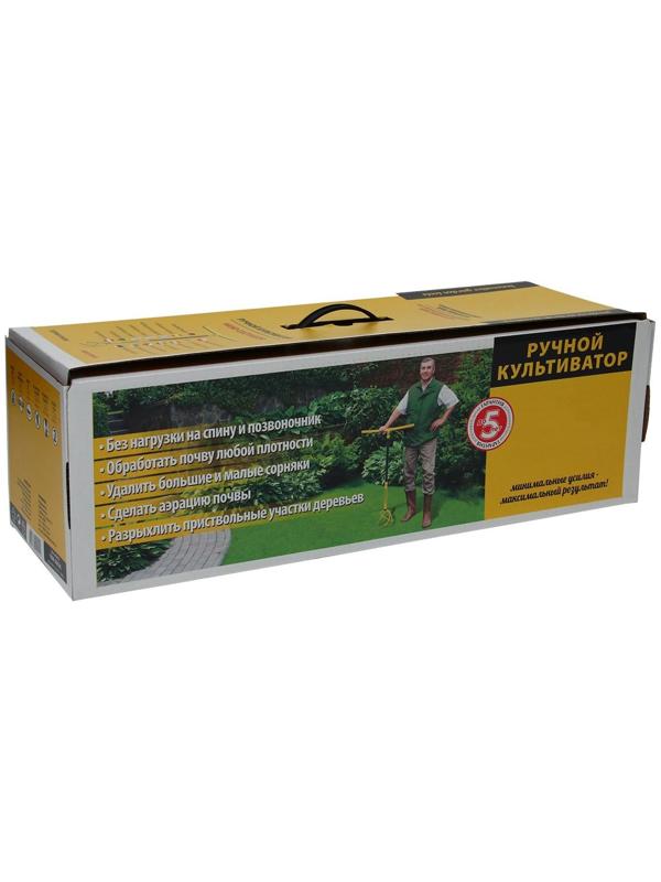 Культиватор, 60 × 19,5 см, металлический черенок, TORNADICA