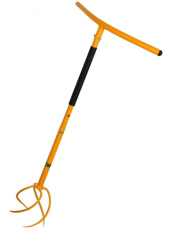 Культиватор, 60 × 19,5 см, металлический черенок, TORNADICA