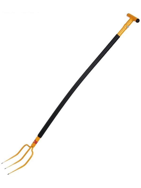 Вилы садово-огородные, 3-рогие, металлический черенок, TORNADICA