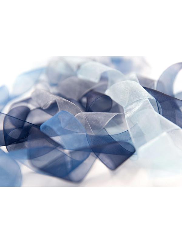 Лента капроновая, 20 мм, 20 ± 1 м, цвет светло-голубой №148