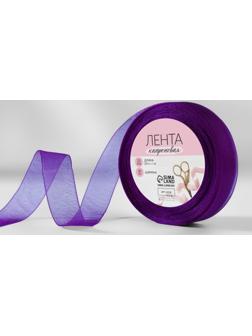 Лента капроновая, 20 мм, 20 ± 1 м, цвет фиолетовый №35