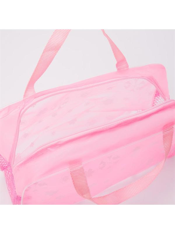 Косметичка на молнии, цвет розовый