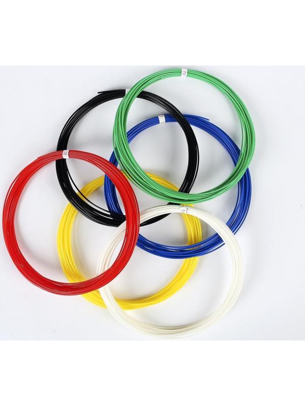 Пластик UNID PLA-6, для 3Д ручки, 6 цветов в наборе, по 10 метров