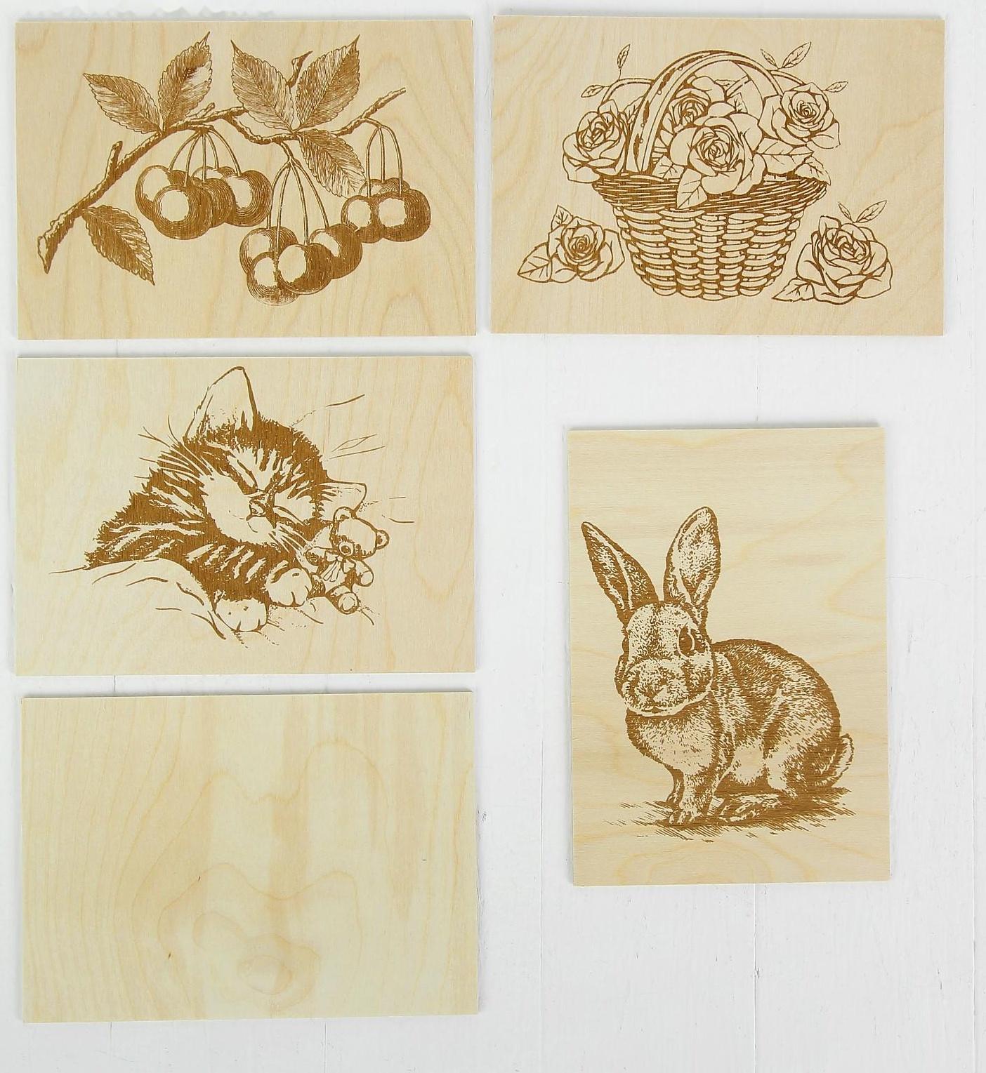 Доски для выжигания 