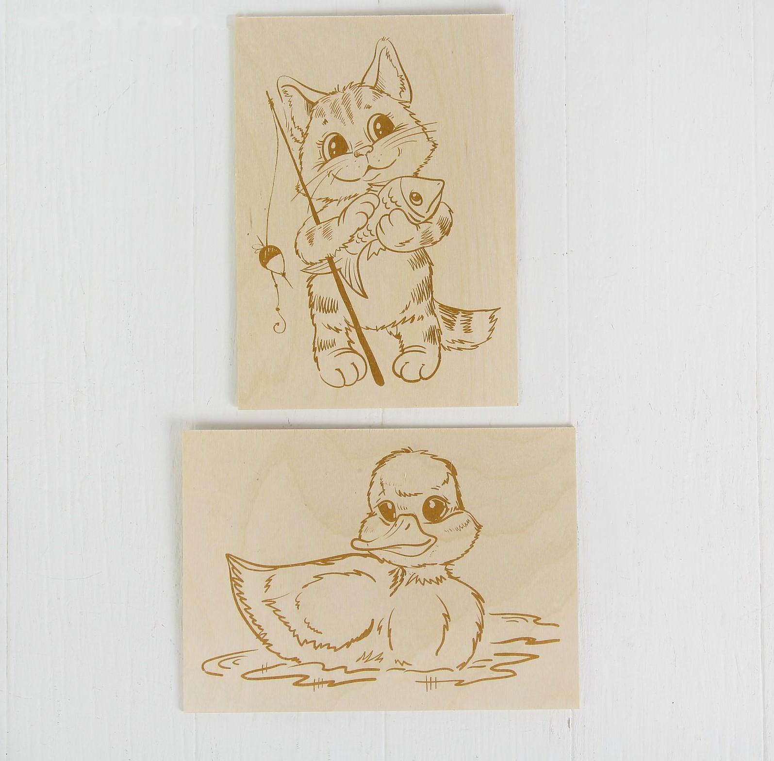 Доски для выжигания 