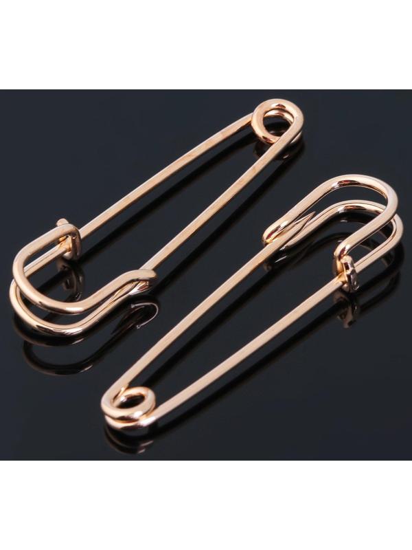 Булавка 4,5*1,2 см (набор 5шт), СМ-208-3, цвет золото