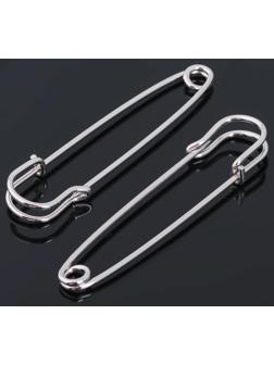 Булавка 7*1,6 см (набор 3шт), СМ-208-5, цвет серебра