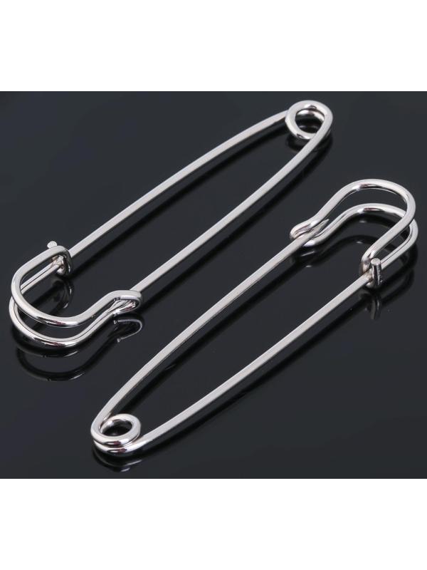 Булавка 7*1,6 см (набор 3шт), СМ-208-5, цвет серебра