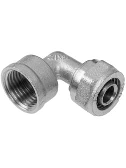 Уголок AQuapex, обжимной, 16 мм х 1/2