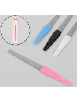 Пилка металлическая для ногтей, 15 см, на блистере, цвет МИКС